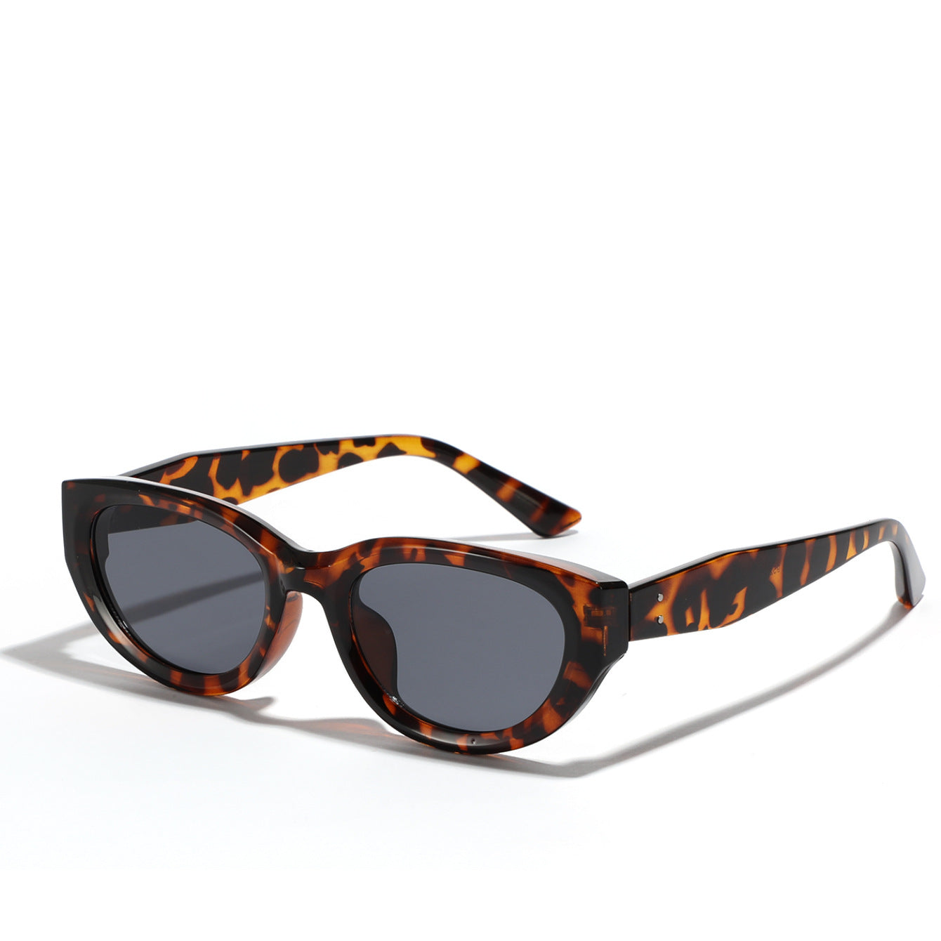 Gafas de sol de Squoles Square Square Cat Eye Stud PC